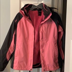 Two in One North Face Jacket